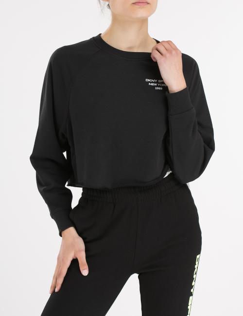 Felpa crop DKNY