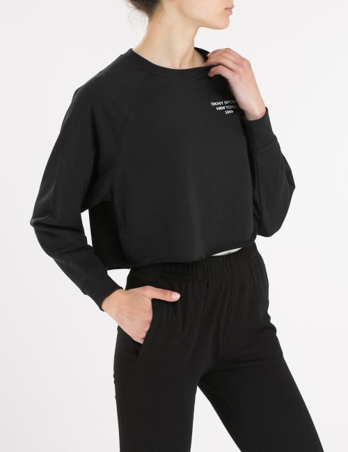 Felpa crop DKNY