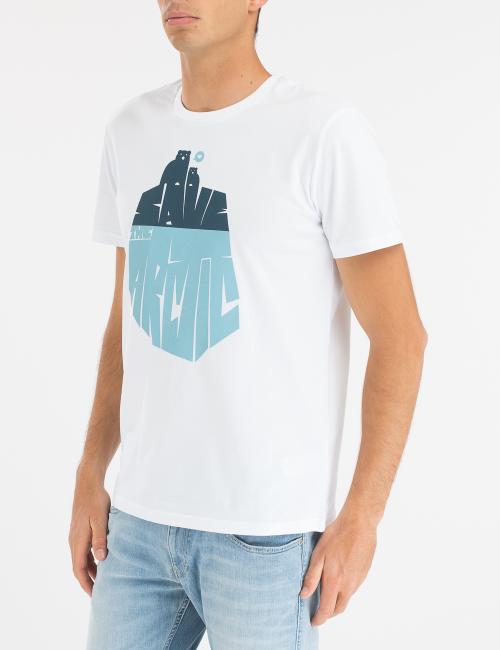 T-shirt Blue Arctic