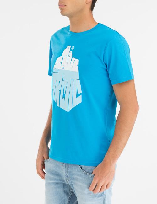 T-shirt Blue Arctic