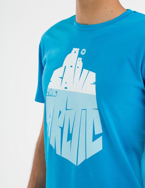 T-shirt Blue Arctic
