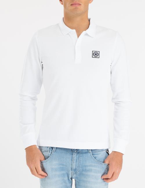 Polo a maniche lunghe Blue Arctic