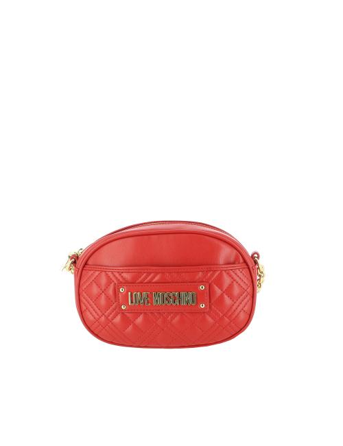 Borsa a tracolla Shiny Quilted Love Moschino