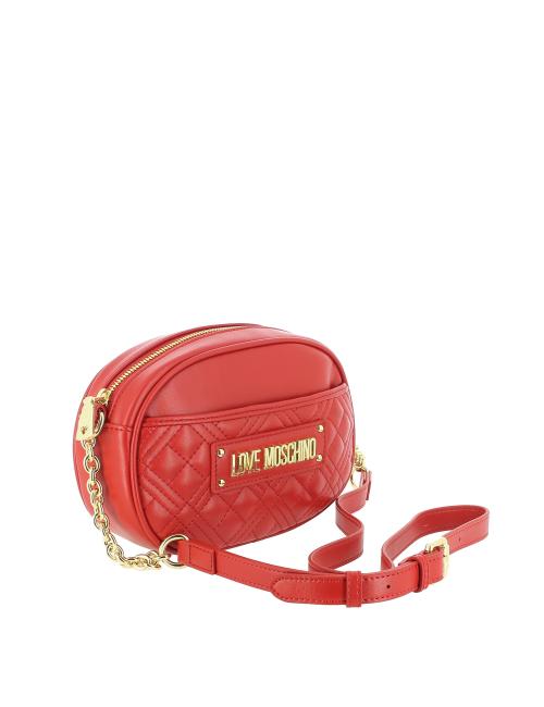 Borsa a tracolla Shiny Quilted Love Moschino