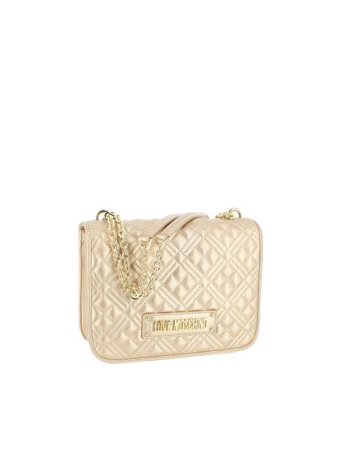 Borsa a spalla Shiny Quilted Love Moschino