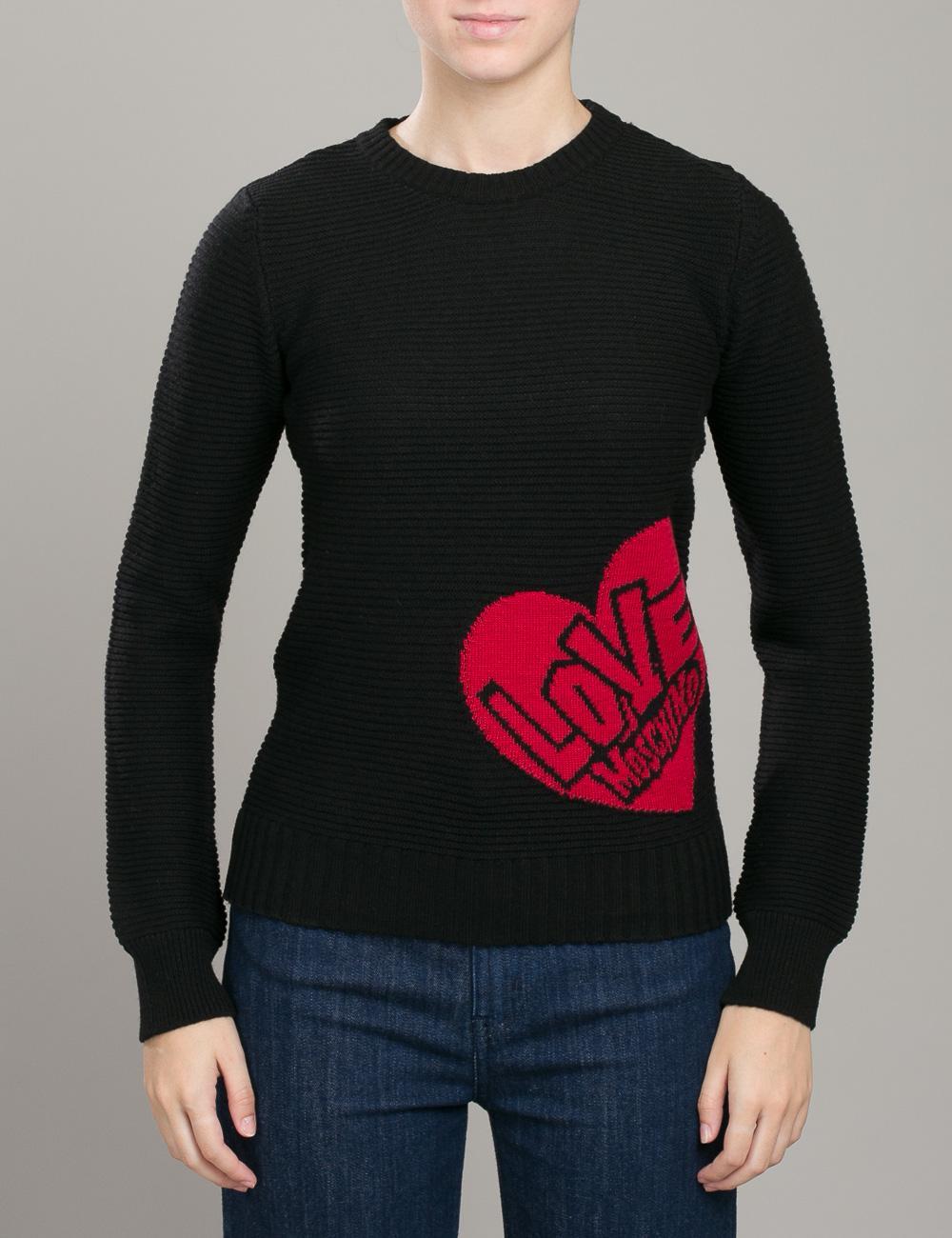 Maglione Heart Love Moschino Maglione Heart Love Moschino