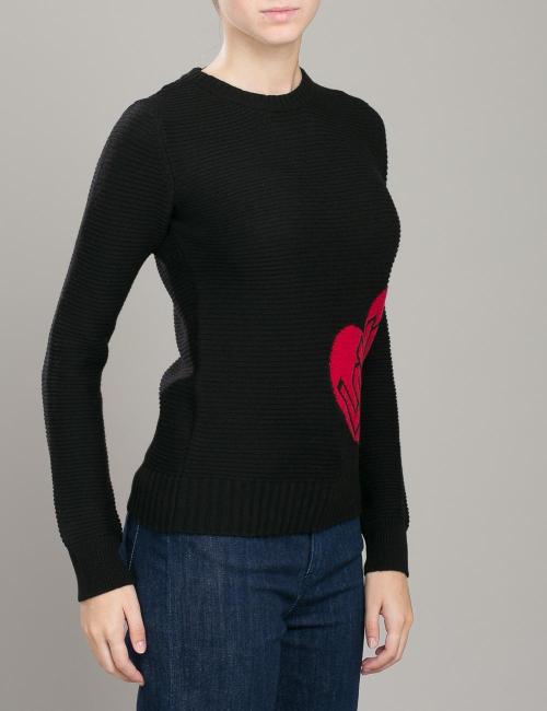 Maglione Heart Love Moschino
