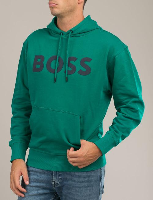 Felpa con cappuccio Boss