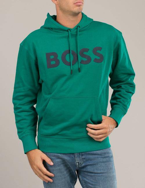 Felpa con cappuccio Boss