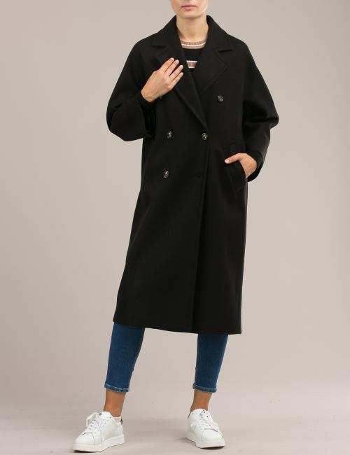 Cappotto doppiopetto White Wise
