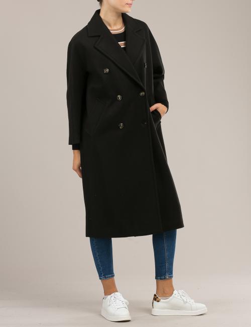 Cappotto doppiopetto White Wise