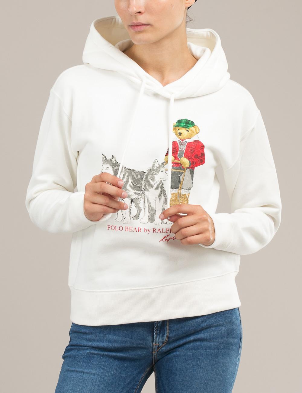 Felpa con cappuccio Polo Bear Ralph Lauren