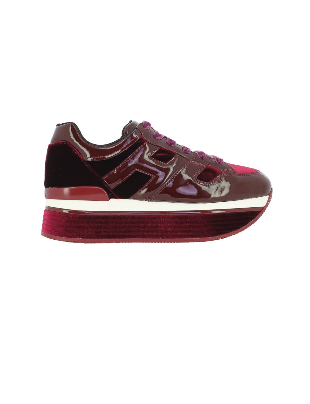 hogan maxi bordeaux