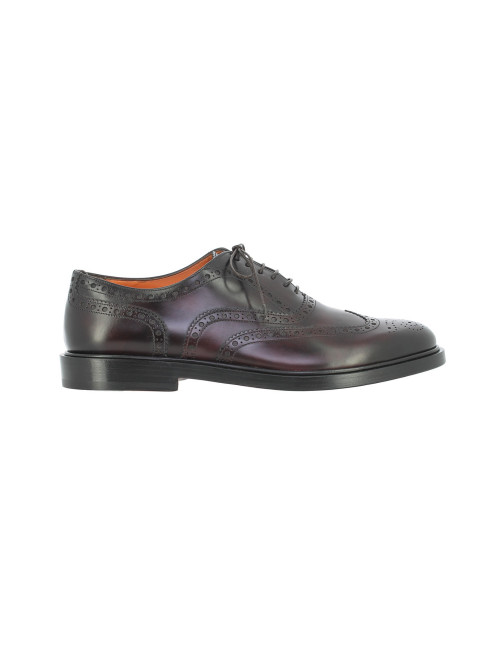 Stringata Santoni in pelle