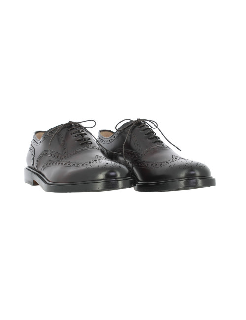Stringata Santoni in pelle