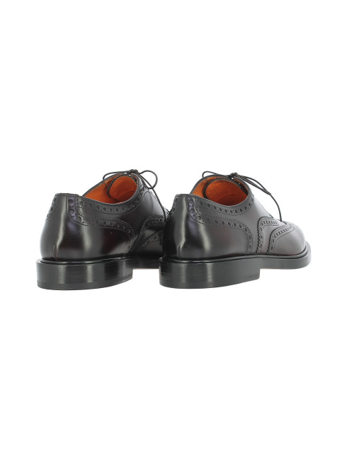 Stringata Santoni in pelle