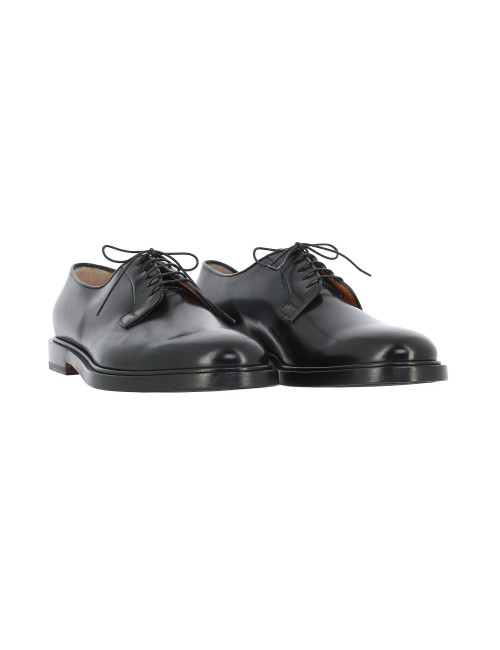 Stringata Santoni in pelle