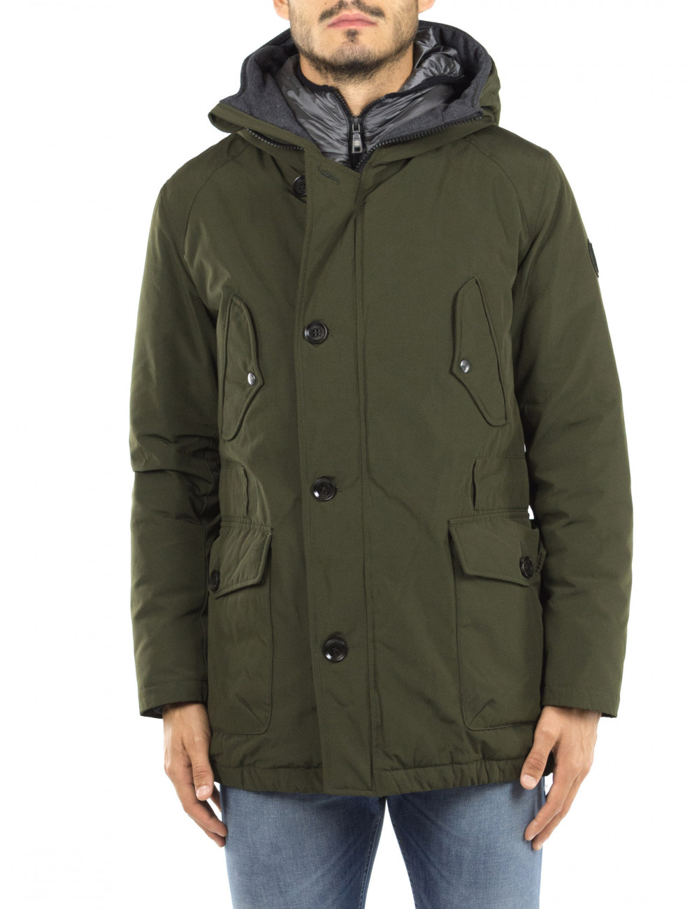 Parka con cappuccio Ad Hoc Parka con cappuccio Ad Hoc