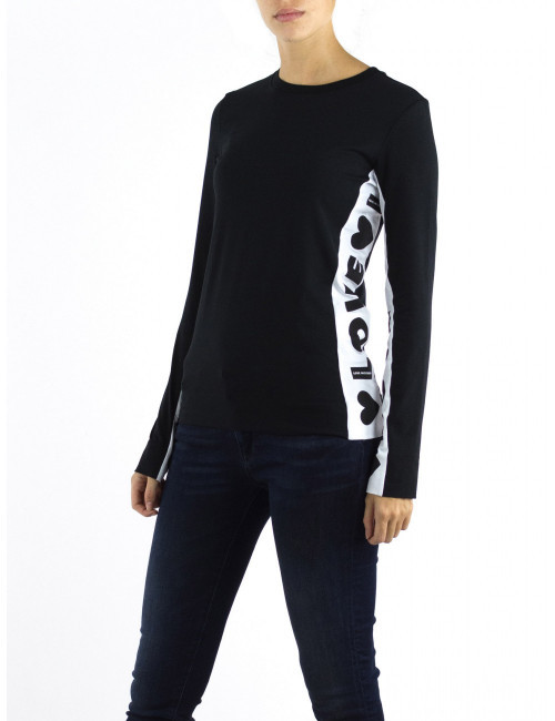 T-shirt maniche lunghe Love Moschino