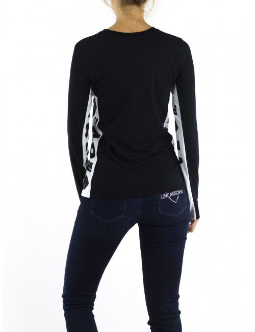 T-shirt maniche lunghe Love Moschino
