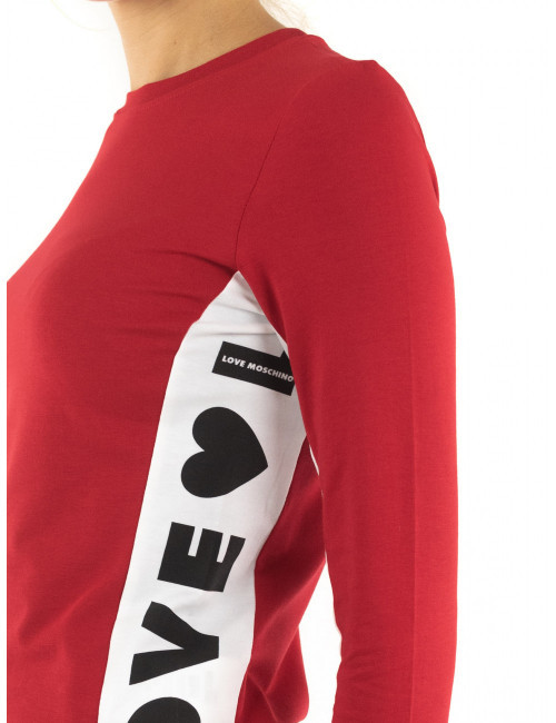 T-shirt maniche lunghe Love Moschino
