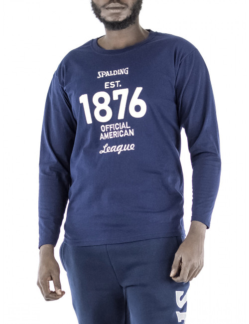 T-shirt maniche lunghe Spalding 1876