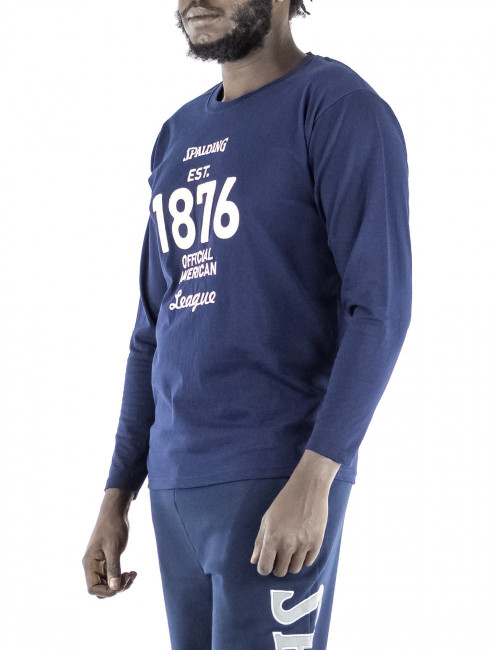 T-shirt maniche lunghe Spalding 1876