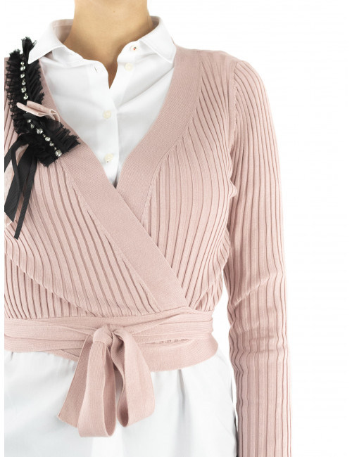 Cardigan a incrocio Relish