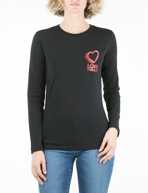 T-shirt manica lunga Love Moschino