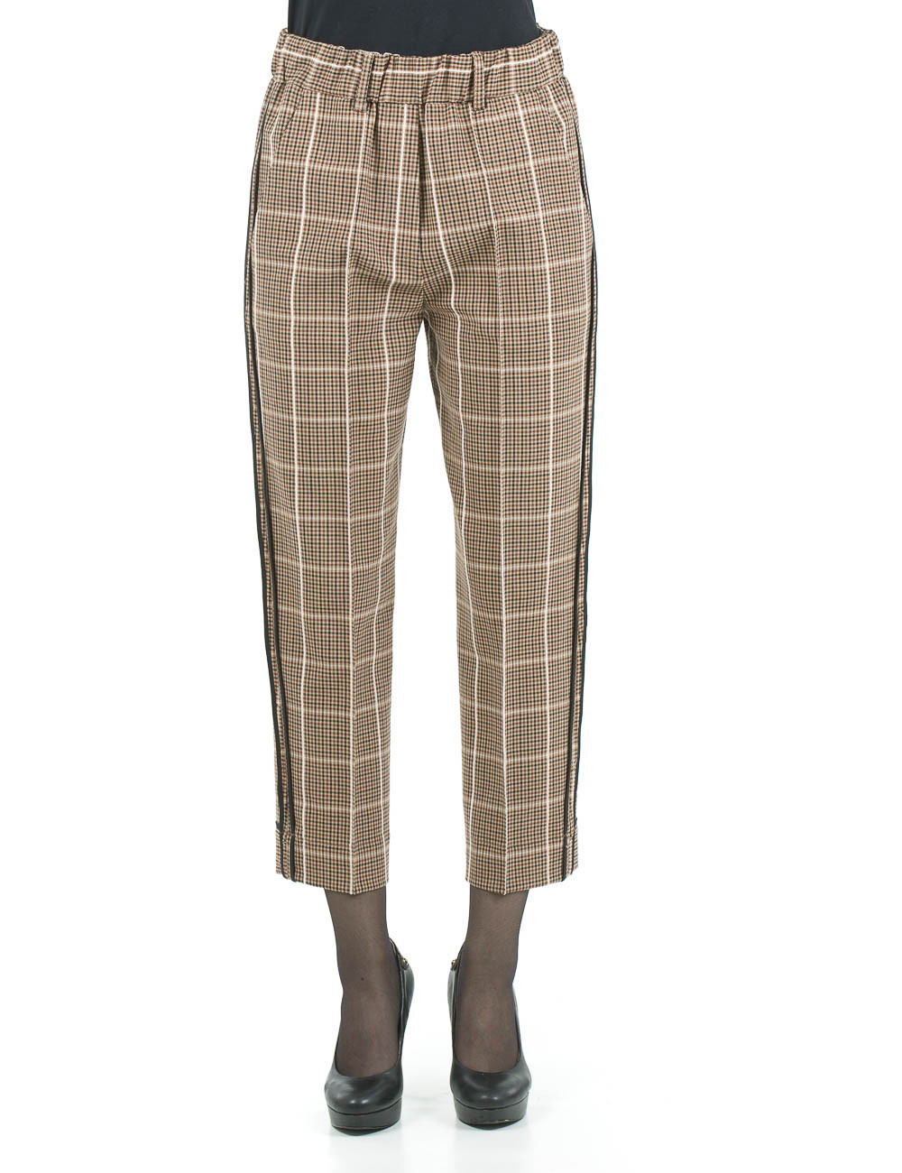 Pantalone Alysi da donna English tartan
