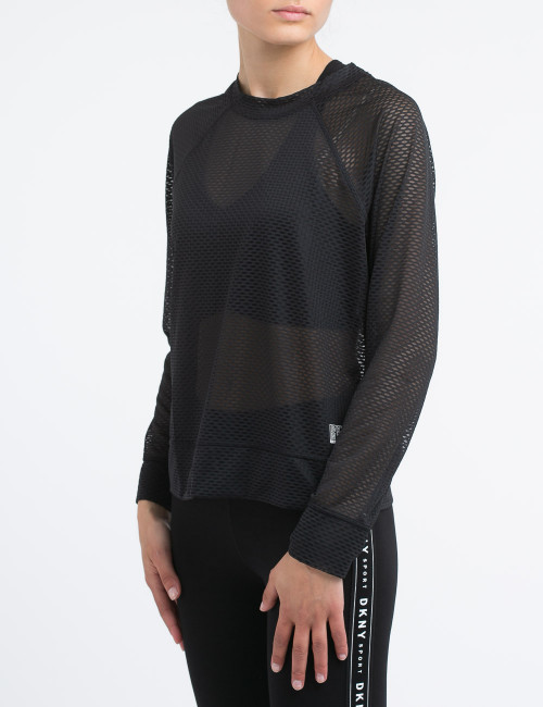 Top a maniche lunghe DKNY