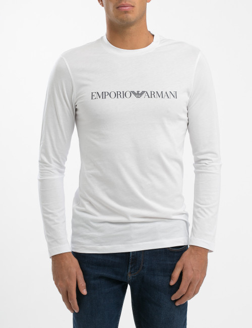 T-shirt a maniche lunghe Emporio Armani