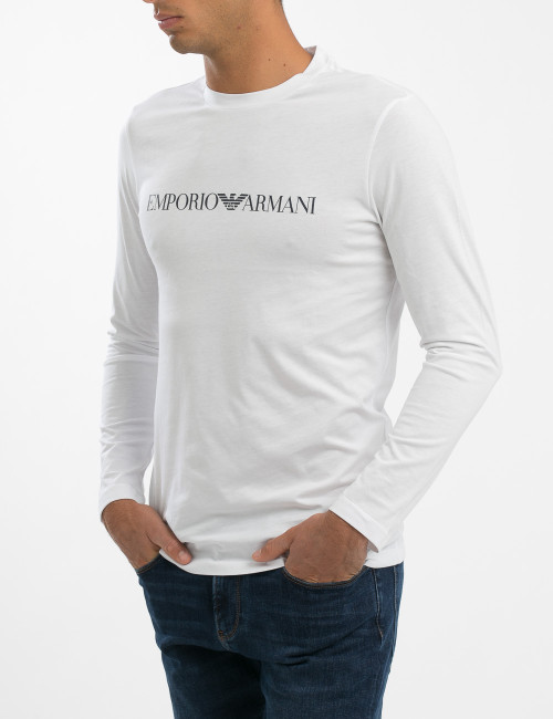 T-shirt a maniche lunghe Emporio Armani