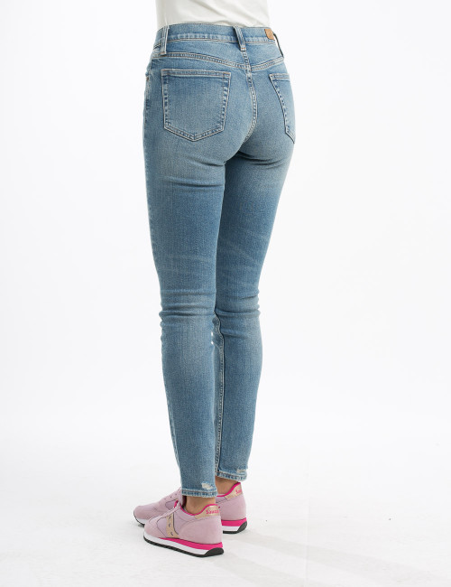 Jeans Jenn svasati con stampa a fioriPolo Ralph Lauren in Denim di colore Neutro Donna Jeans da Jeans Polo Ralph Lauren 