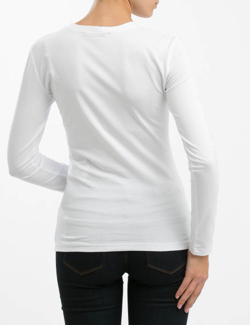T-shirt a maniche lunghe Love Moschino