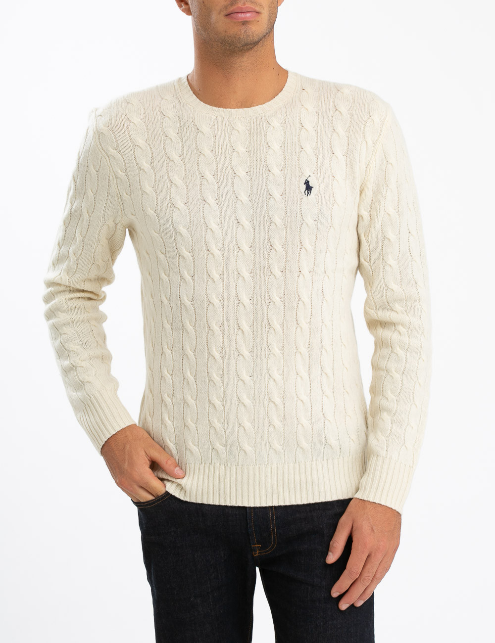 Maglioncino trecce ralph lauren store