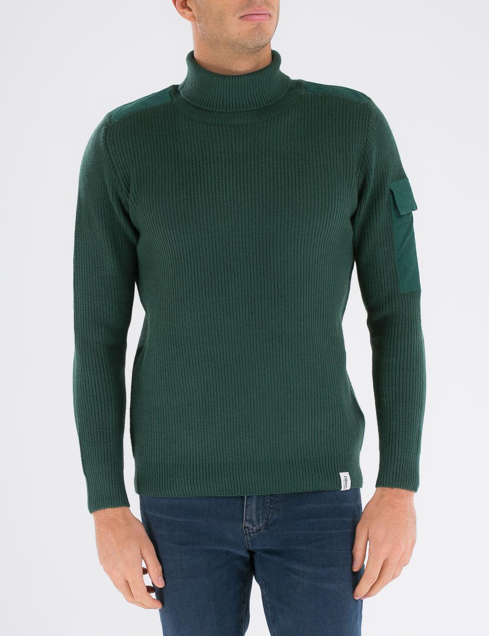 Maglione a collo alto Blue Arctic