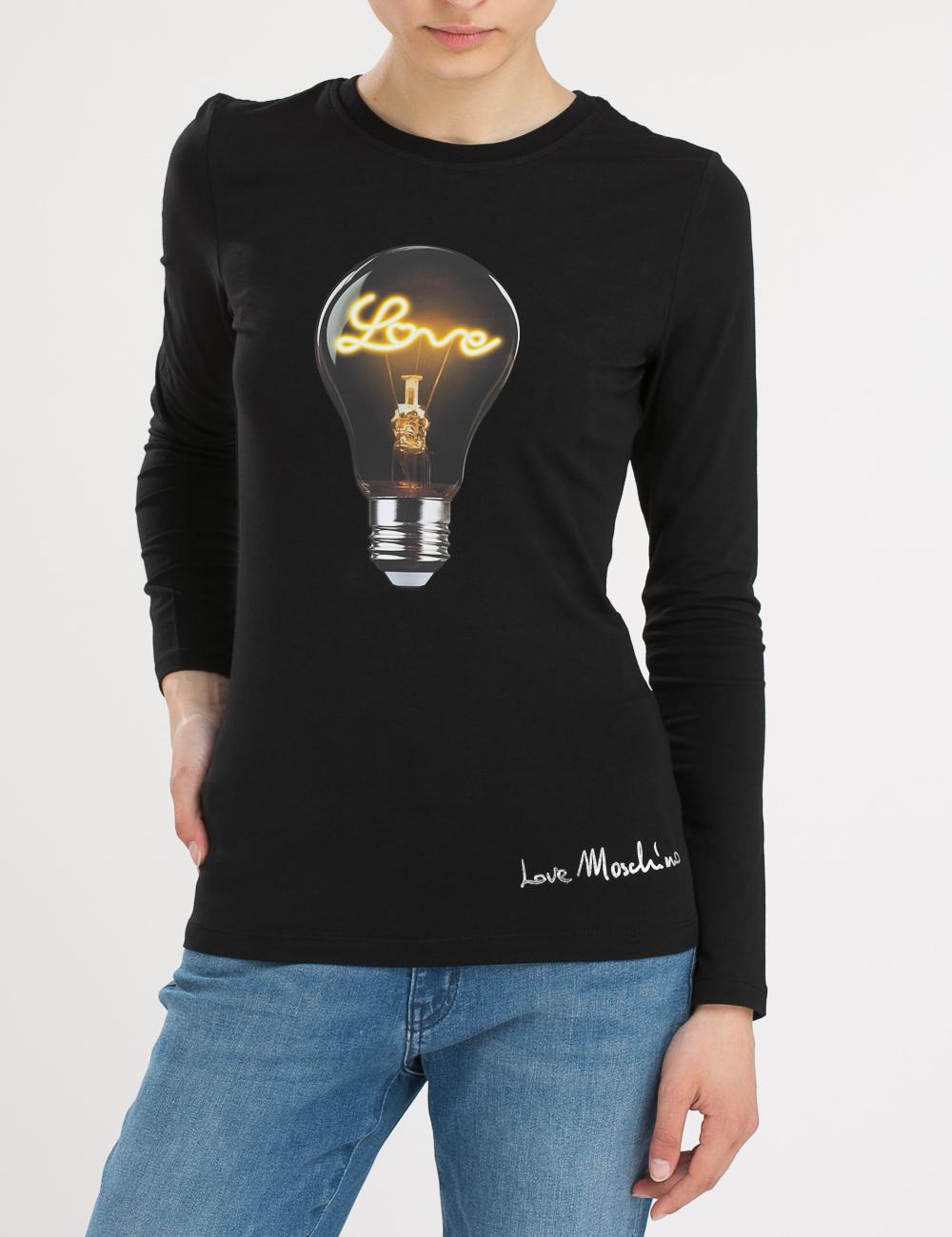 T-shirt a maniche lunghe Love Moschino T-shirt a maniche lunghe Love Moschino