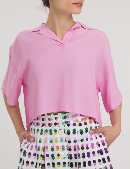 Blusa cropped Ottod’Ame