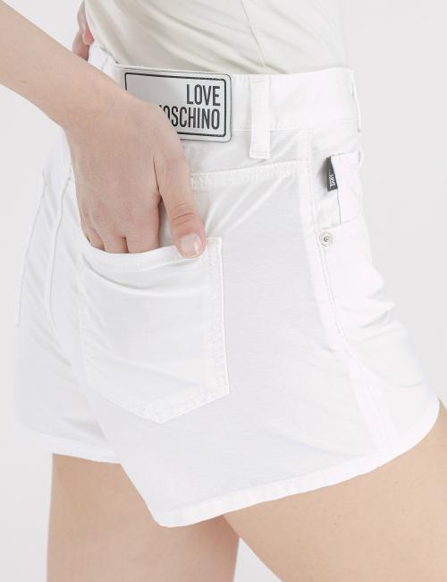 Shorts in denim Love Moschino